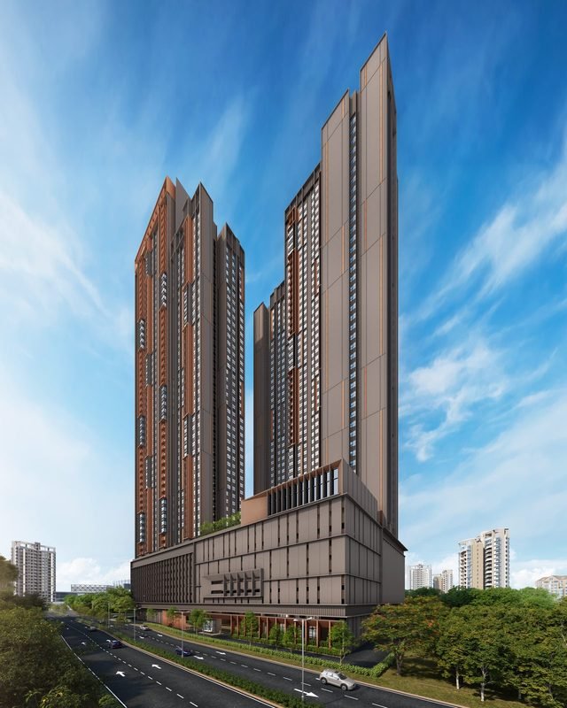 The Vividz @ Bukit Jalil towers by day