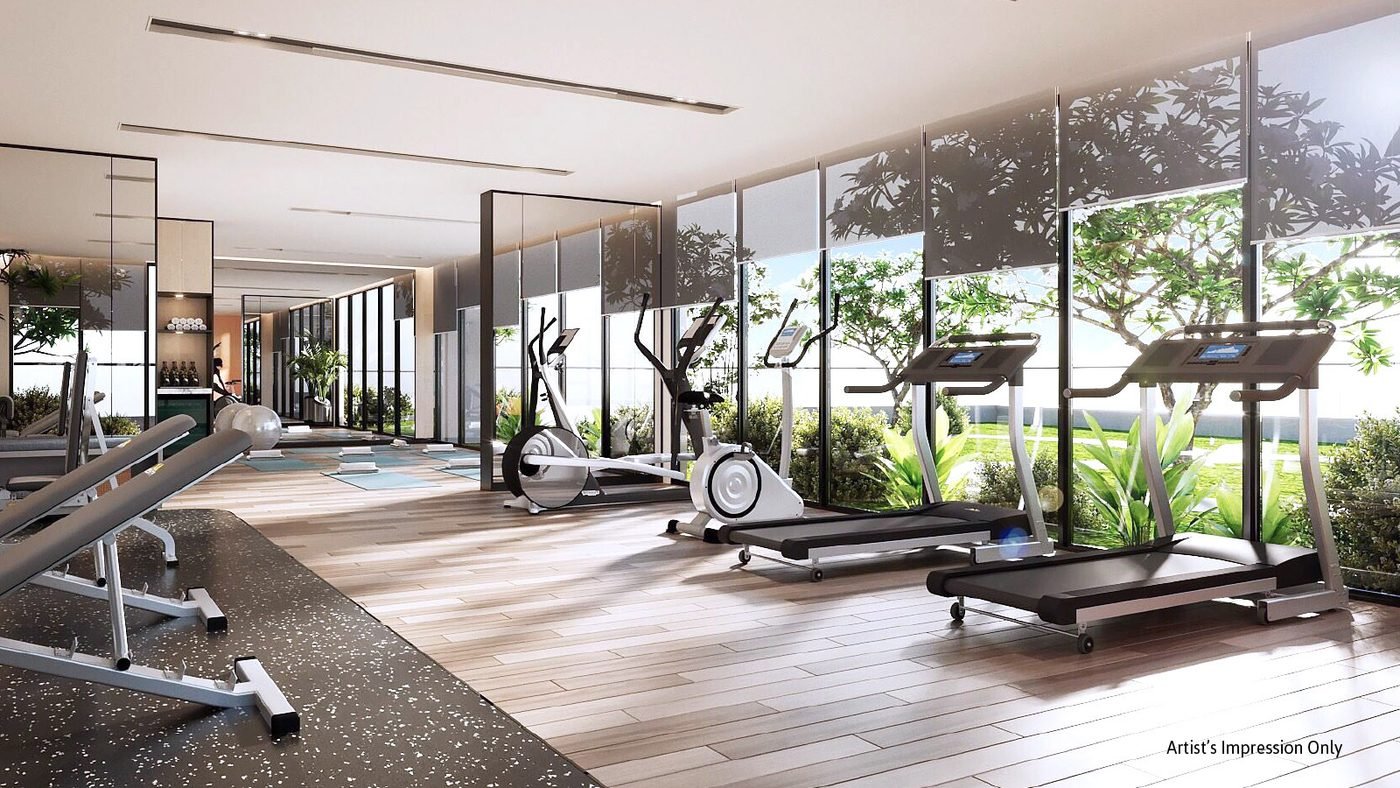 Ren Residence Bukit Jalil gym render