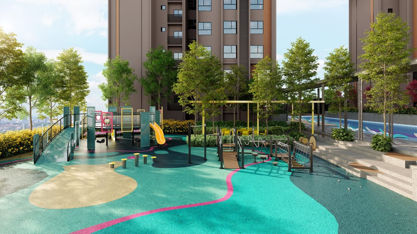 The Vividz @ Bukit Jalil chromatic funland render