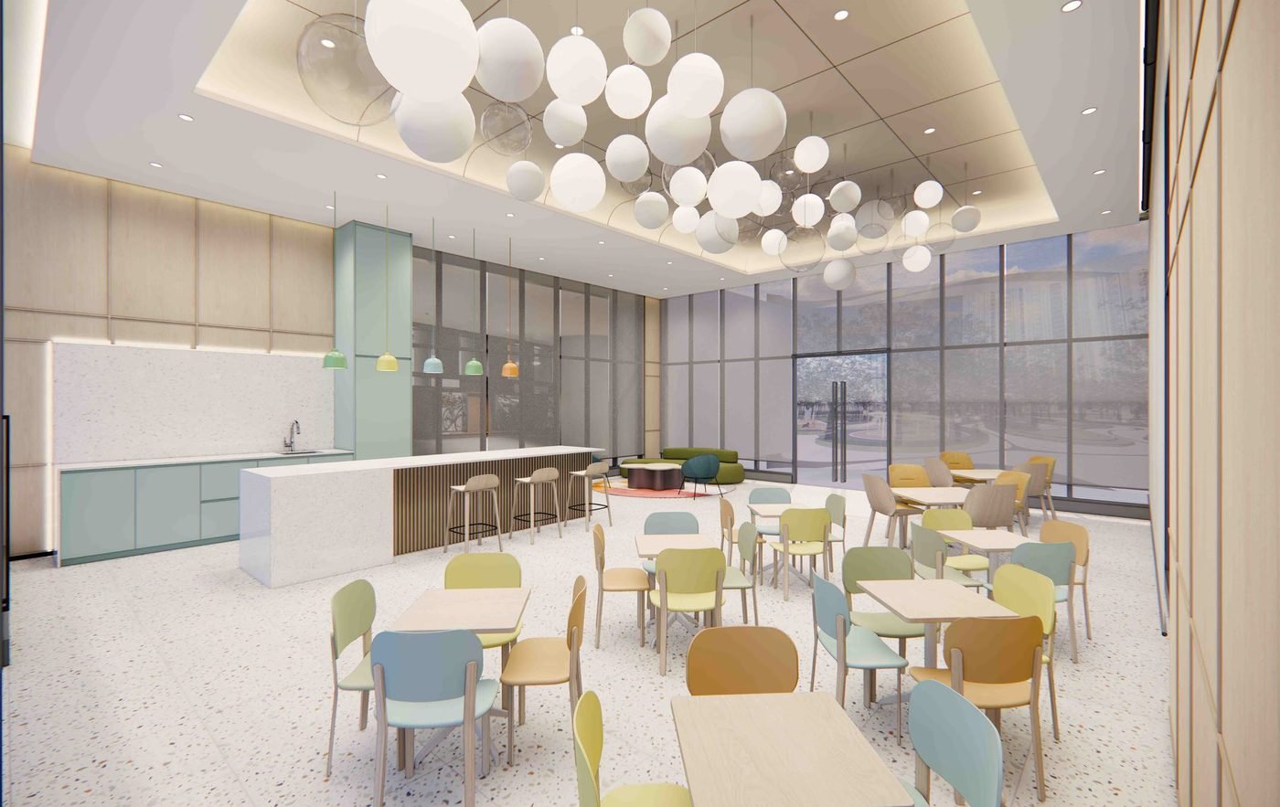 Ren Residence kids' function room render