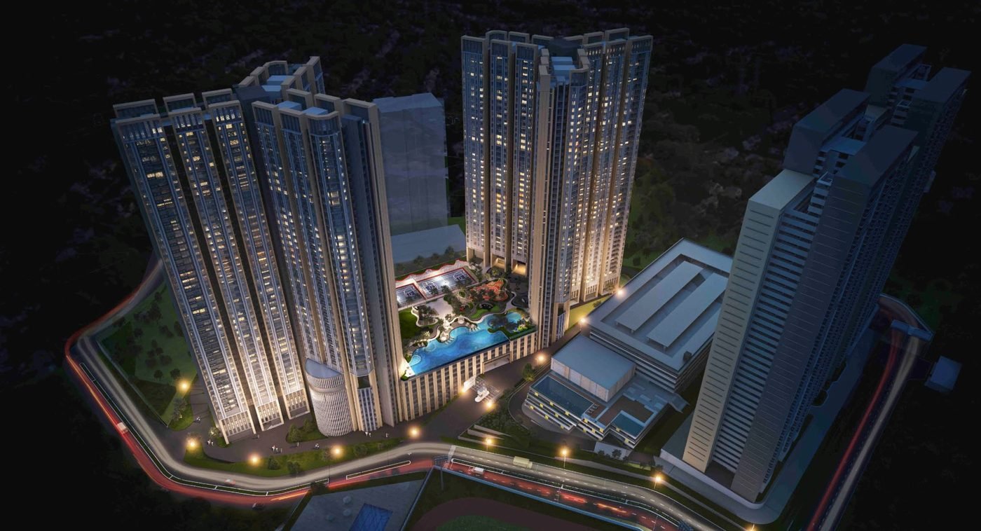 Ren Residence night view render